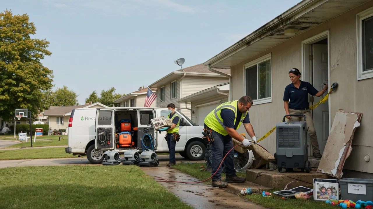 Water Damage Restoration in Oak Park, MN near me